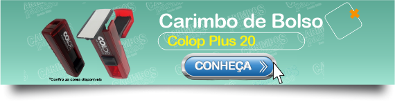 Carimbo de Bolso Colop Plus 20